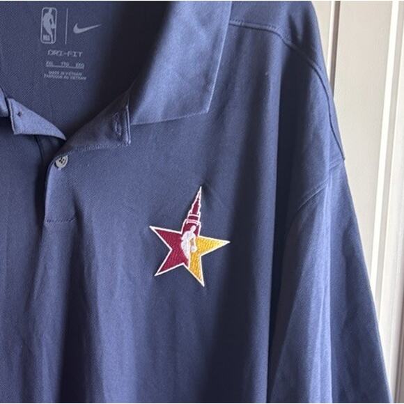 NWT Cleveland Cavaliers Cavs Polo Shirt Navy NBA Antigua XXL - Picture 2 of 4